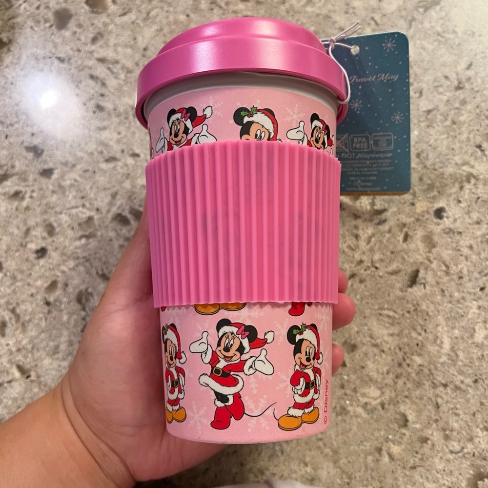Disney Mickey and Minnie Santa Tumbler